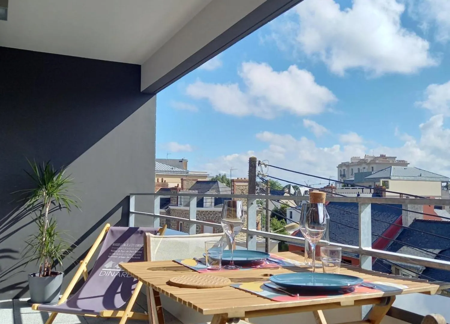 Lägenhet Men Du - Appt 4P A 800 Metres De La Plage Dinard Frankrike